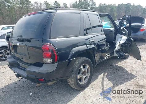 2007 Chevrolet Trailblazer Ls из США, поврежденный, VIN 1GNDS13S172218470